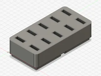 Gridfinity USB-Stick holder 2x1
