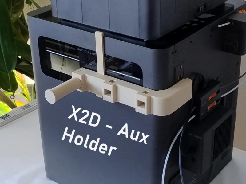 X2D Side Spool Holder - Shifts spool forward