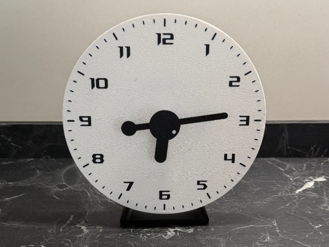 MODULAR CLOCK: Wall & Desk Edition (200mm) 