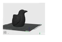 Raven Pen Holder No Handle