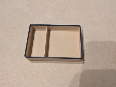 Gridfinity seperated Box 2x3 Halfgrid