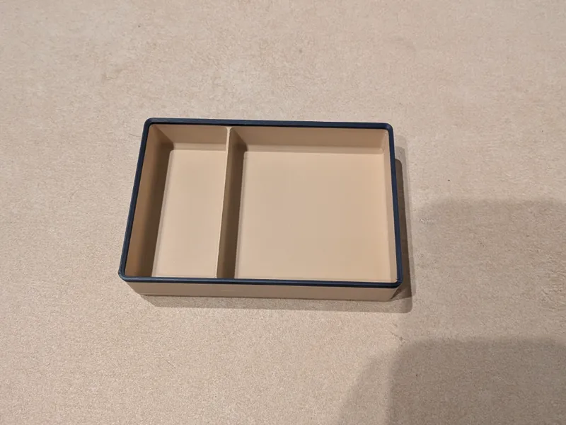 Gridfinity seperated Box 2x3 Halfgrid