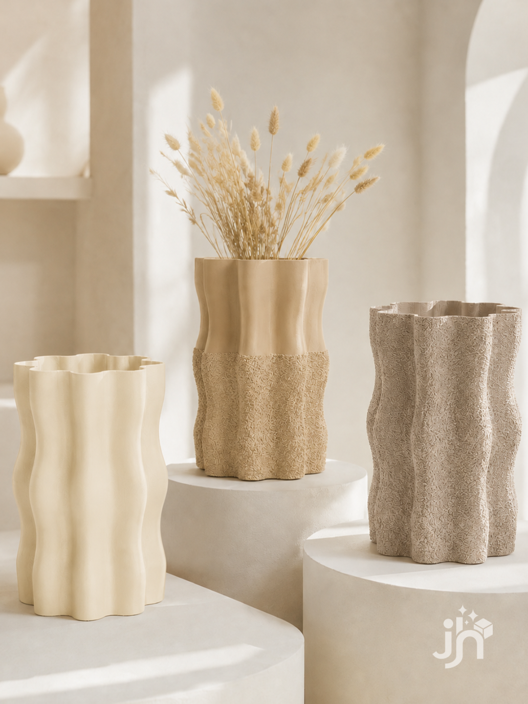 Scandi Wave Vase