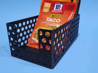 Spice Bag Organizer Hexagonal Patern