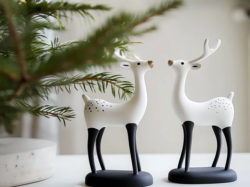 Winter elegant , christmas reindeer -  V1 MALE