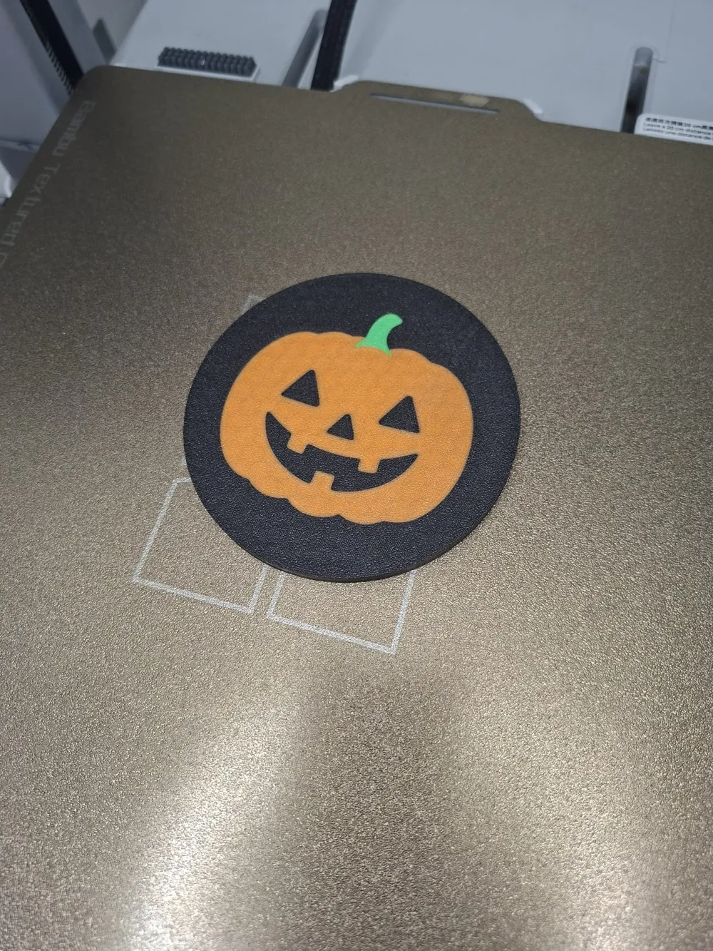 pumpkin coaster - Free 3D Print Model - MakerWorld