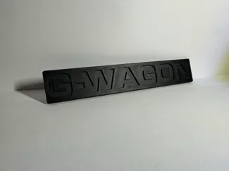 Mercedes Benz G class mirror badge