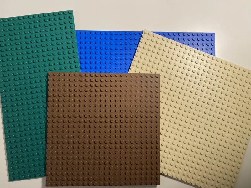 Brick Base Plates compatible with the original