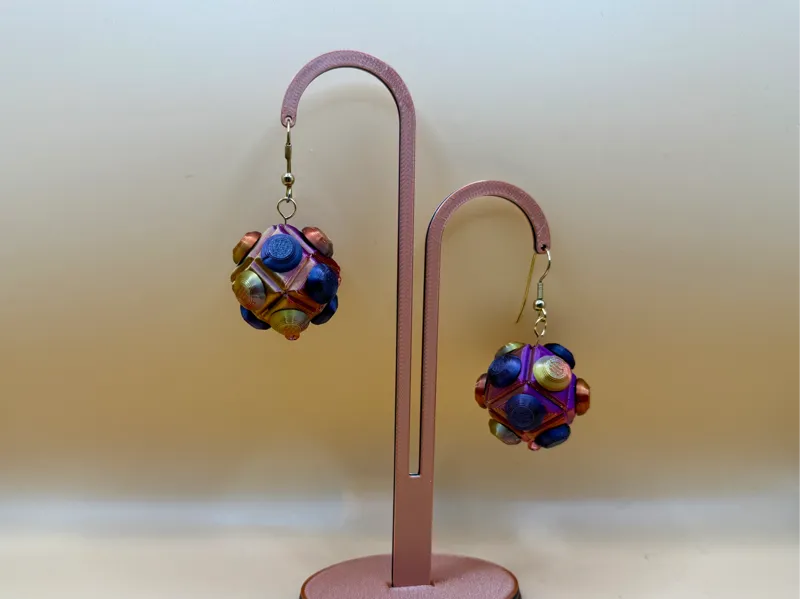 Dotted Rhombic Dodecahedra (multicolor no ams)