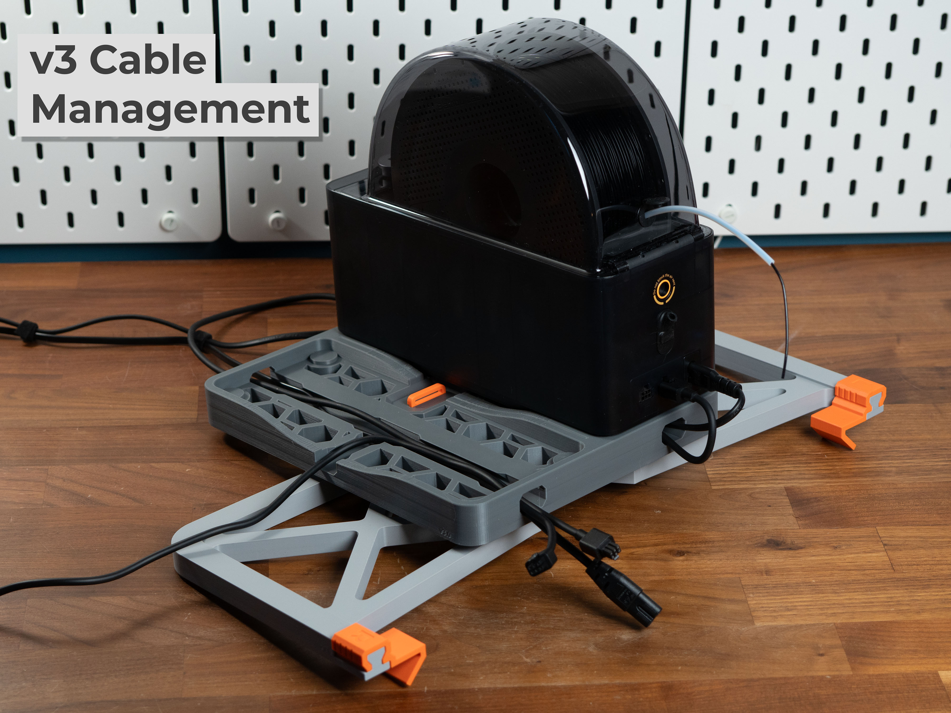 AMS HT Top Mount for H2D H2S H2C - TPU Direct-Feed - Free 3D Print