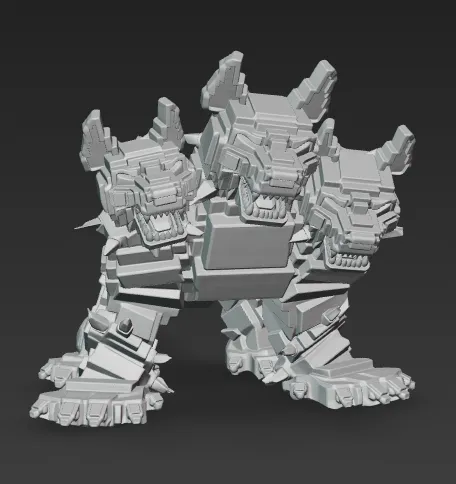 3Dプリント Steal a Brainrot|ケルベロス - 無料3Dモデル -MakerWorld