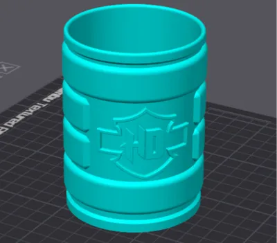 Harley Davidson Themed Can Coozie