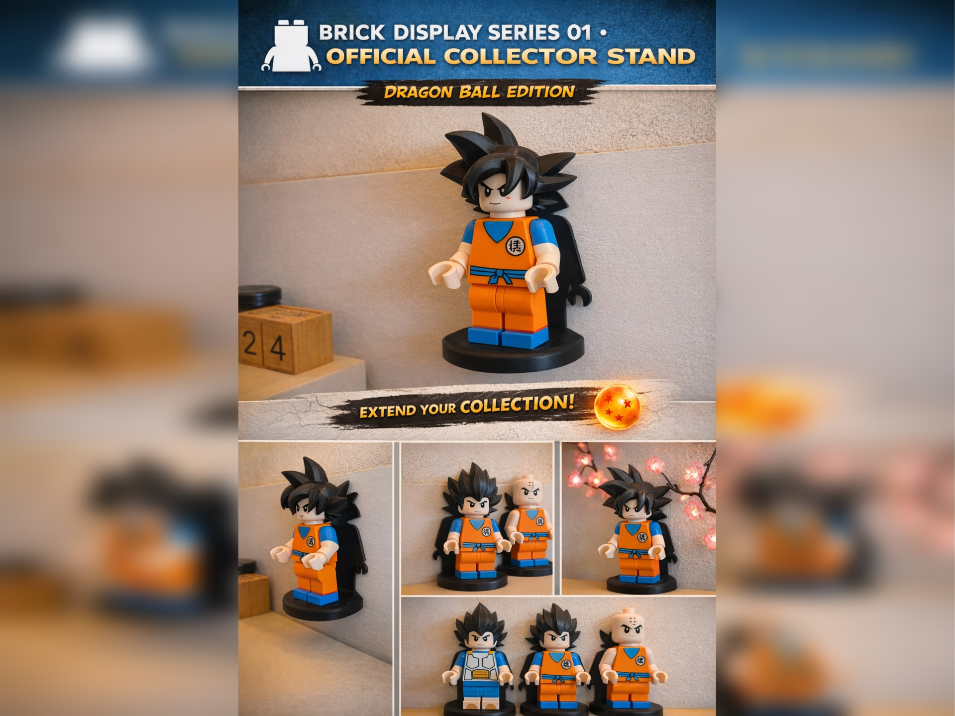Wall Stand – Dragon Ball Series | Display System