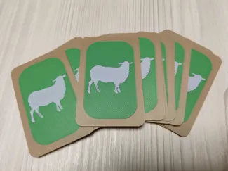 Settlers of Catan - Sheep/lamb card