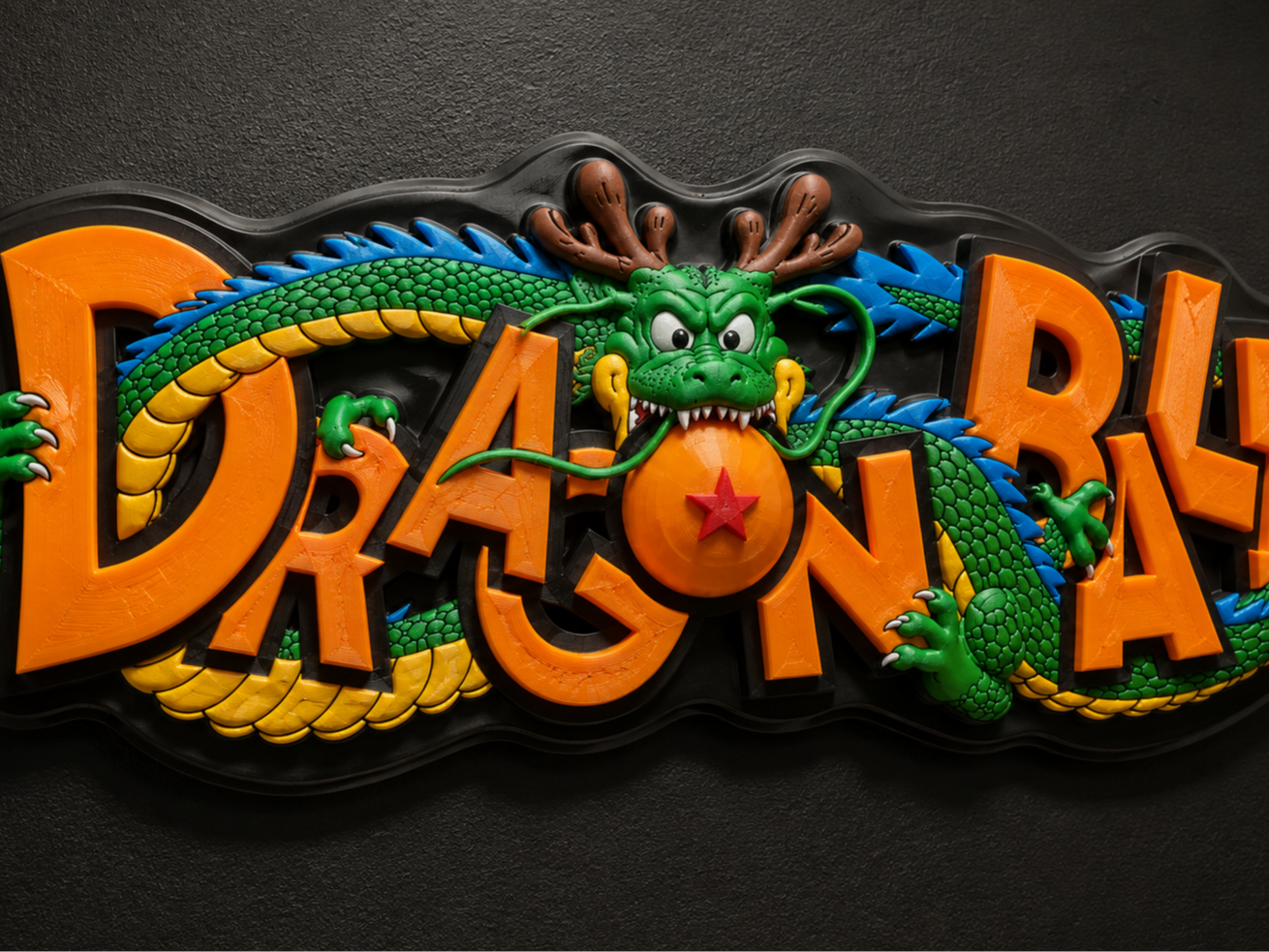 LIFE-SIZE DRAGON BALL LOGO AMS DISPLAY EDITION - 1