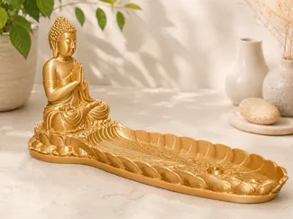 Buddha Räucherstäbchenhalter