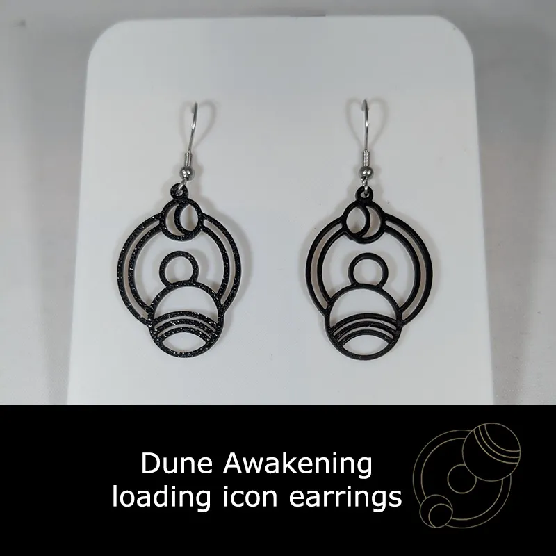 Dune Awakening loading icon earrings view 2
