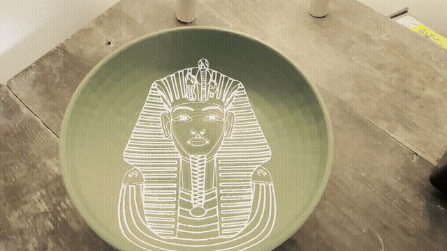 Tutankhamun Decorative Bowl