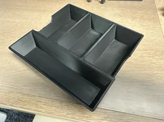 Item Organizer for Mid-Shelf - Modular Desk Shelf