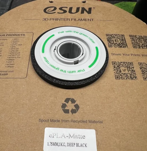AMS Lite eSUN Cardboard Spool Offset Ring / Spool Claw Pad Protector