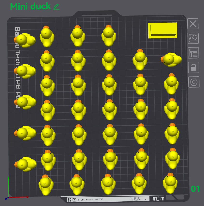 Miniatura 6 do modelo 3D Mini duck