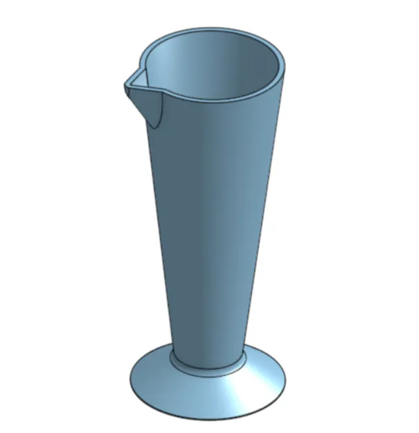 laboratory measuring cup