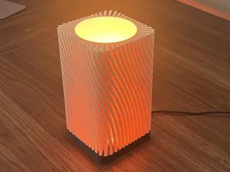 Designer Mood Lamp, WS2812b + ESP32 + MIC