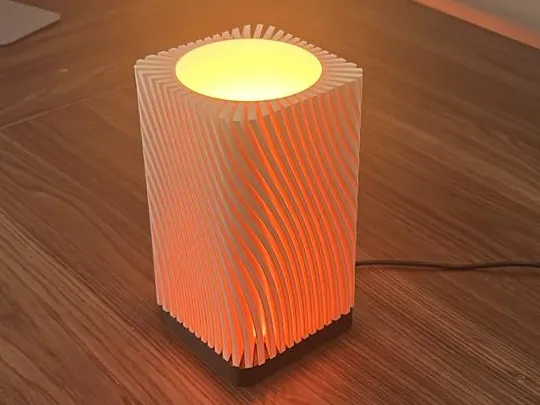 Designer Mood Lamp, WS2812b + ESP32 + MIC
