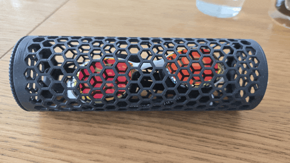 Parametric Twist-Lock Secure Cylinder Box