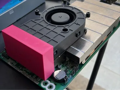 BUC1012VJ-00 fan guide for AMD BC-250 board