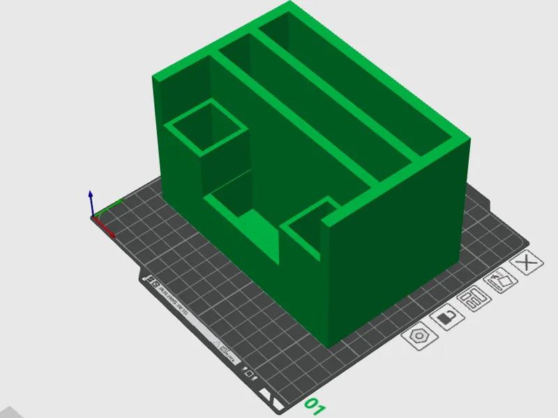 Soporte de material estudiantil.