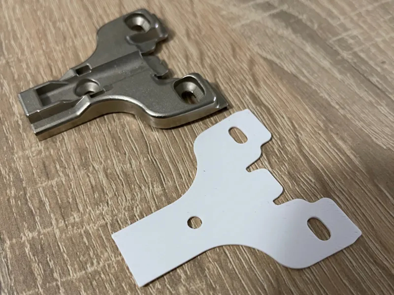 Cale d'épaisseur pour contreplaque Hettich 1mm