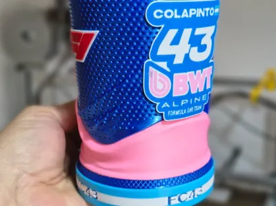 Chop glass cernet 500cc Franco Colapinto F1 alpine 