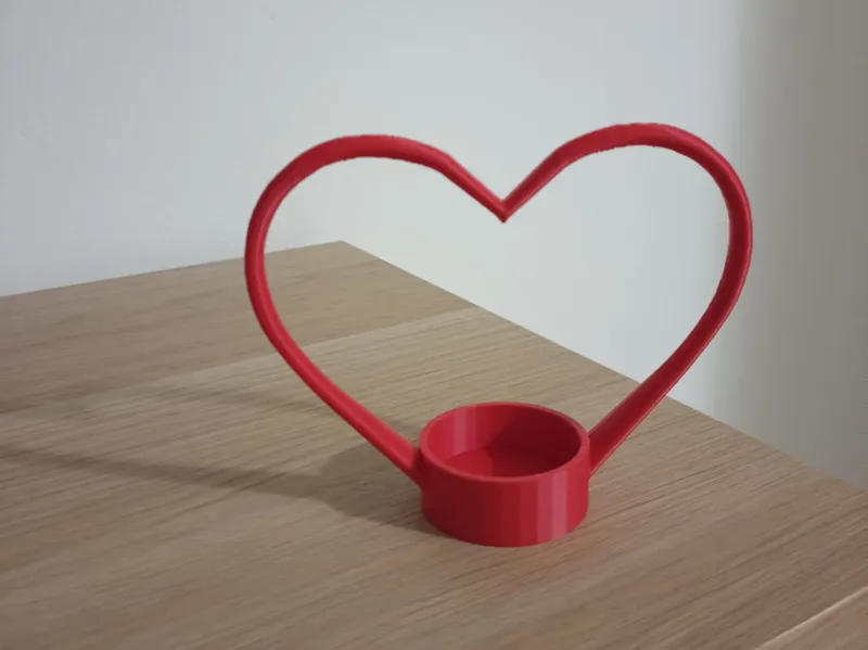 Porta candele san valentino