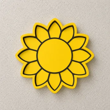 Bandeja organizadora: Sunflower Sensory Tray | Catch All Dish — vista de referencia 3