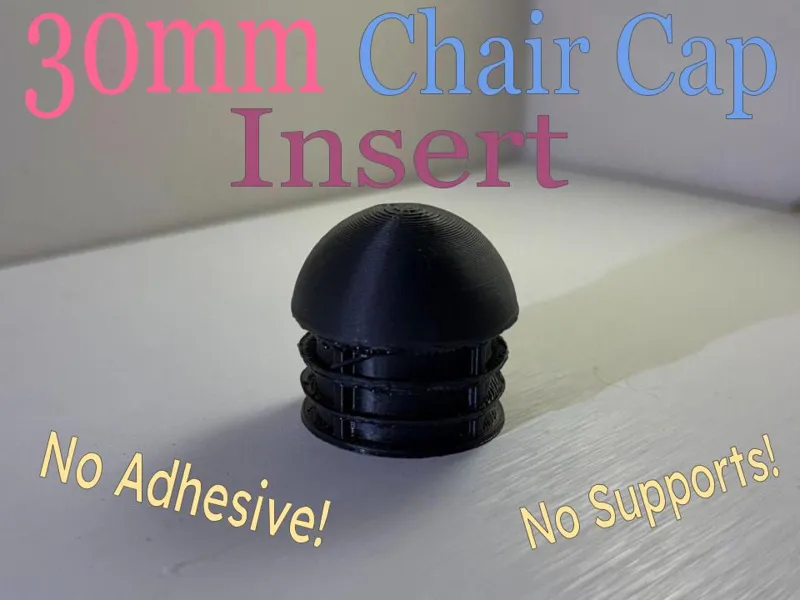 30mm Chair Cap Insert