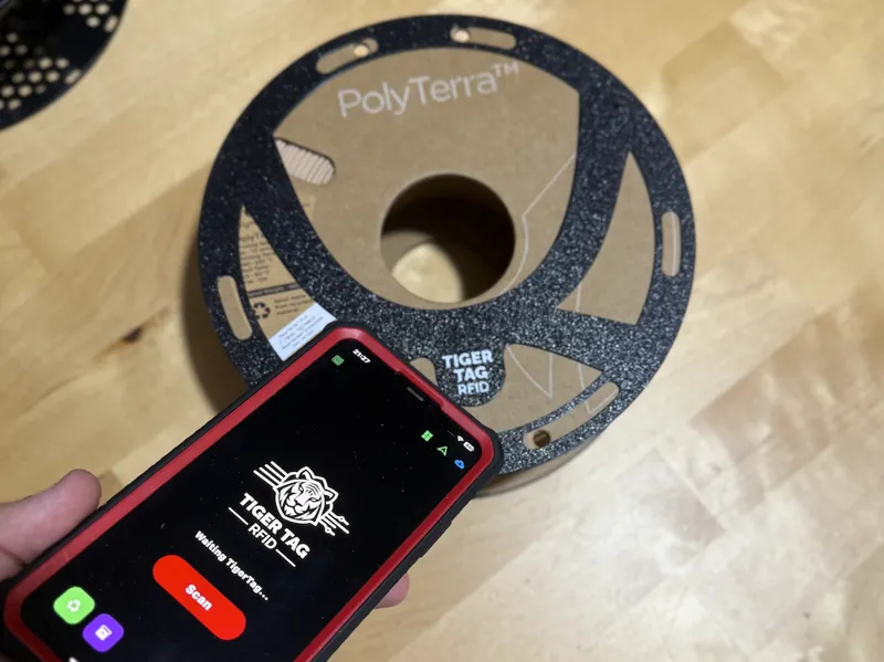 Polymaker PolyTerra / Overture RFID Spool Adapter