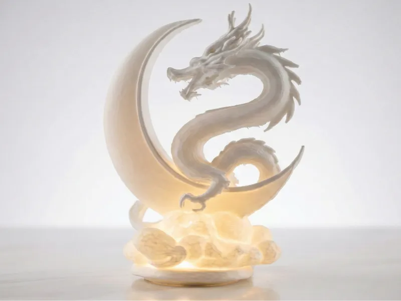 Moonlit Jiao Among Clouds（云月蛟影）