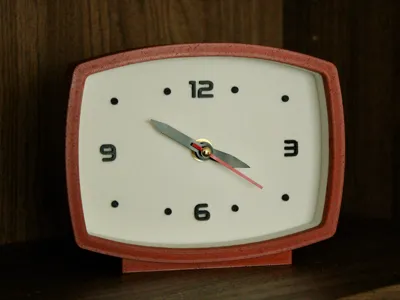 Retro Clock no AMS  (inspired by Jones Clocks) 
