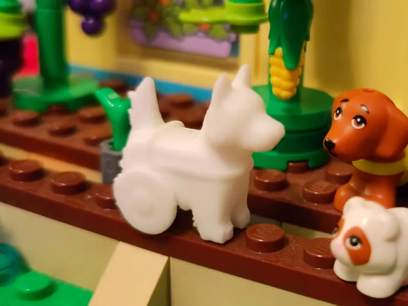 Légo Dog Wheelchair