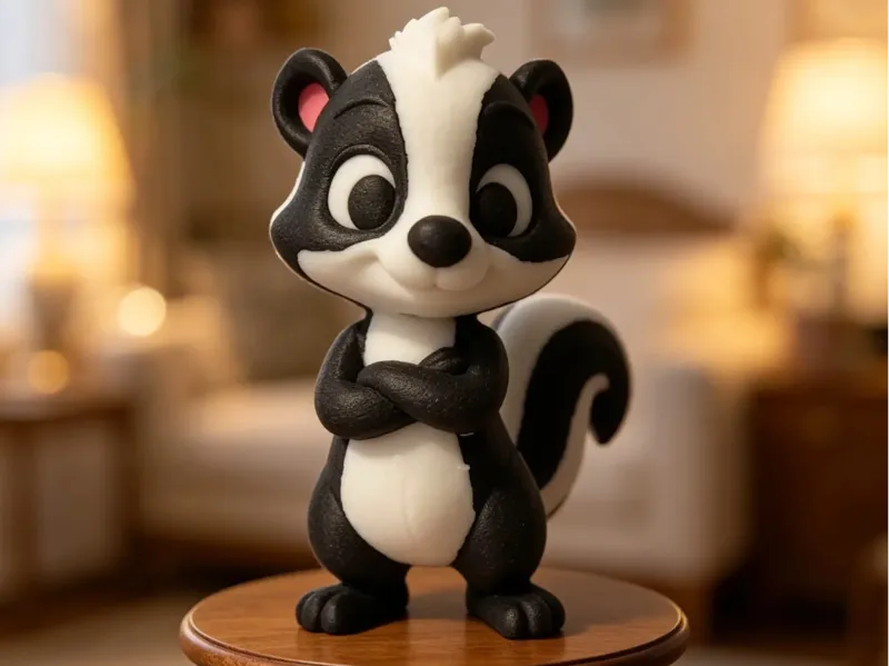 Cute Skunk Figurine-Statue Skunk