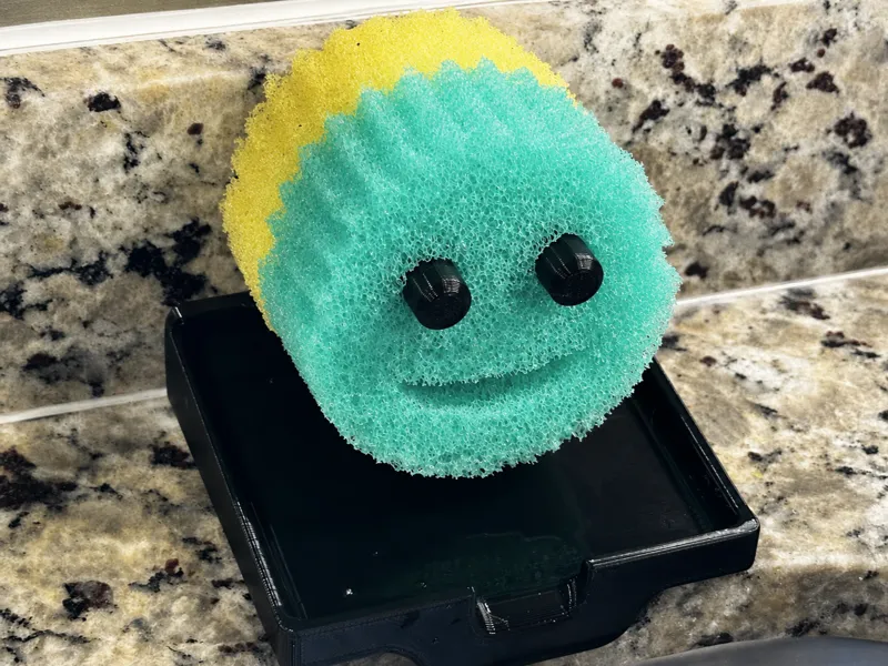 Dual Scrubdaddy Drain Rack