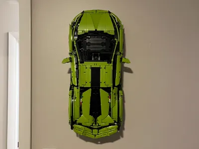 L E G O Technic Car Wall Mount