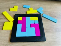 Base 4mm, puzzle 3 mm, 15mm
