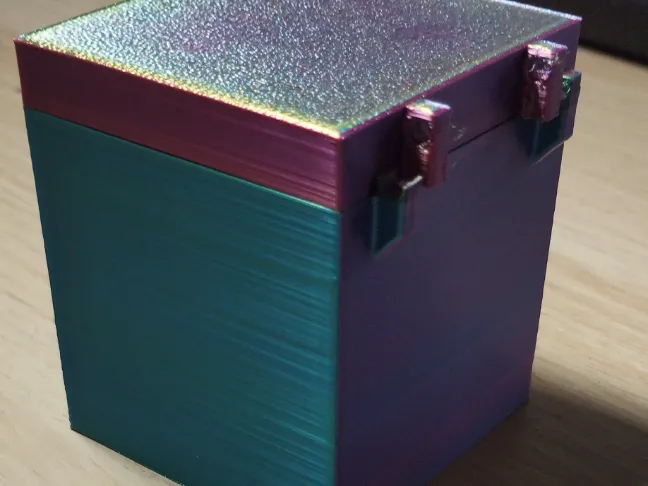 box with hinge