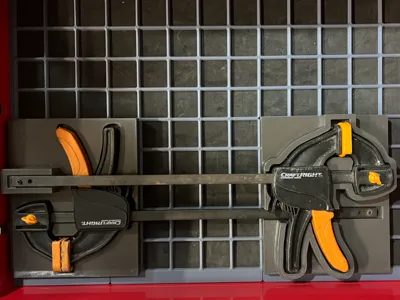 Craftright 300mm clamps (gridfinity)