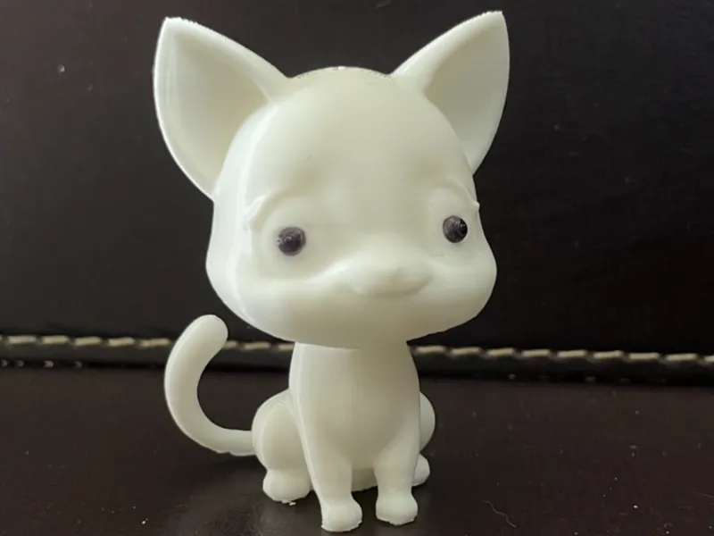 PrintMon Snowy the white Cat