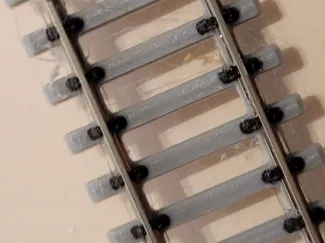 Schwellenband H0 für Tillig Code100 Schienen