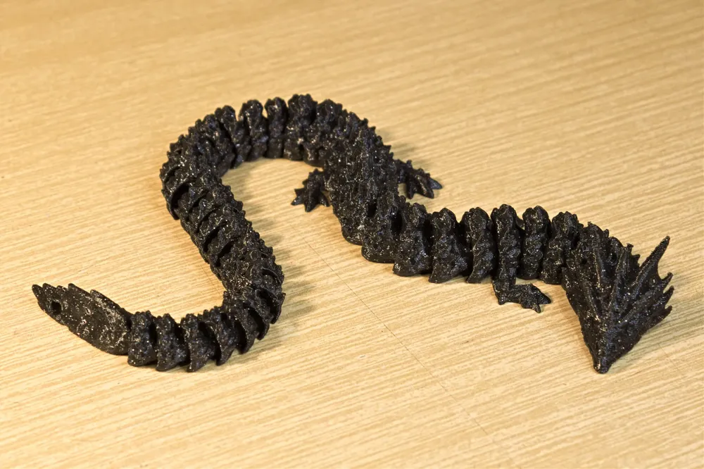 Flexi Dragon - Free 3D Print Model - MakerWorld