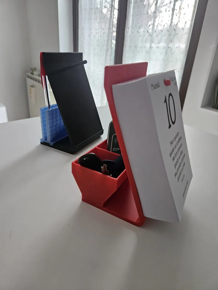 Daily Reflections – Modular Desk Calendar Stand - Free 3D Print Model ...